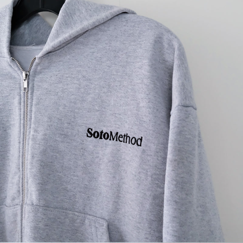 SotoMethod | Cropped Zipup Hoodie