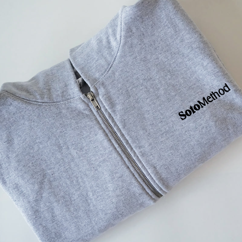 SotoMethod | Cropped Zipup Hoodie